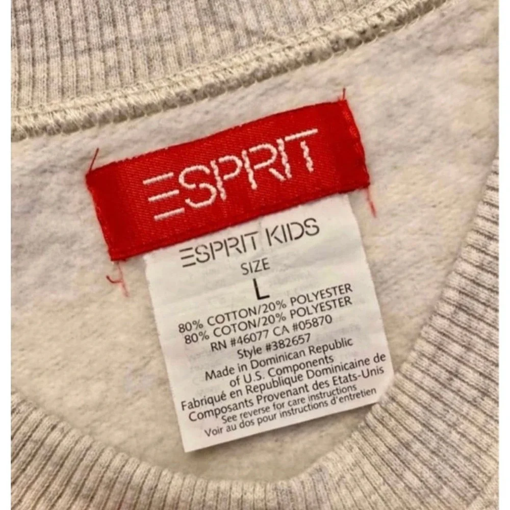 Vintage 1990s Esprit Kids‎ Crewneck Nature Sweatshirt